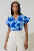 Ariya Garden Leyla Ruffle Blouse